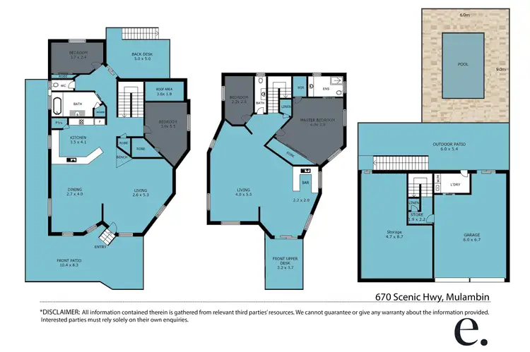 Floorplan of Homely house listing, 670 Scenic Highway, Mulambin QLD 4703