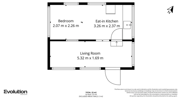 Floorplan of Homely unit listing, 20/89 Ormsby Terrace, Mandurah WA 6210
