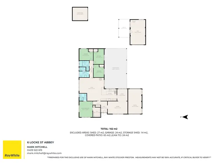 Floorplan of Homely house listing, 6 Locke Street, Abbey WA 6280