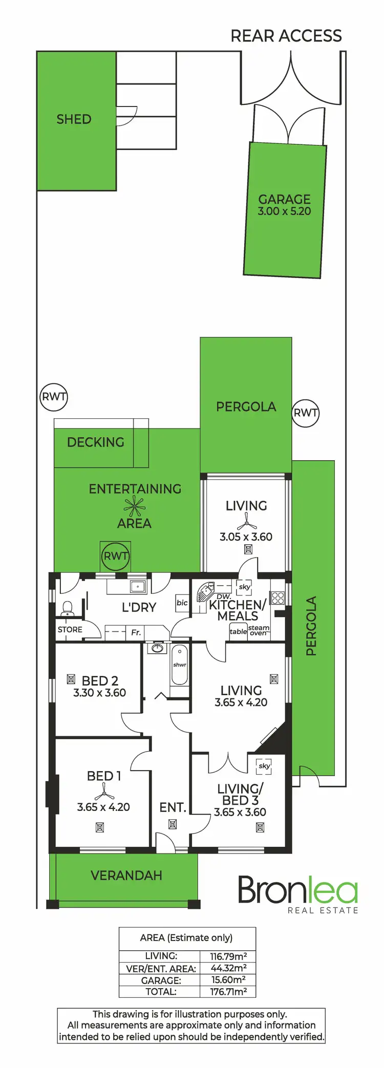 Floorplan of Homely house listing, 40 Nottingham Crescent, Glandore SA 5037