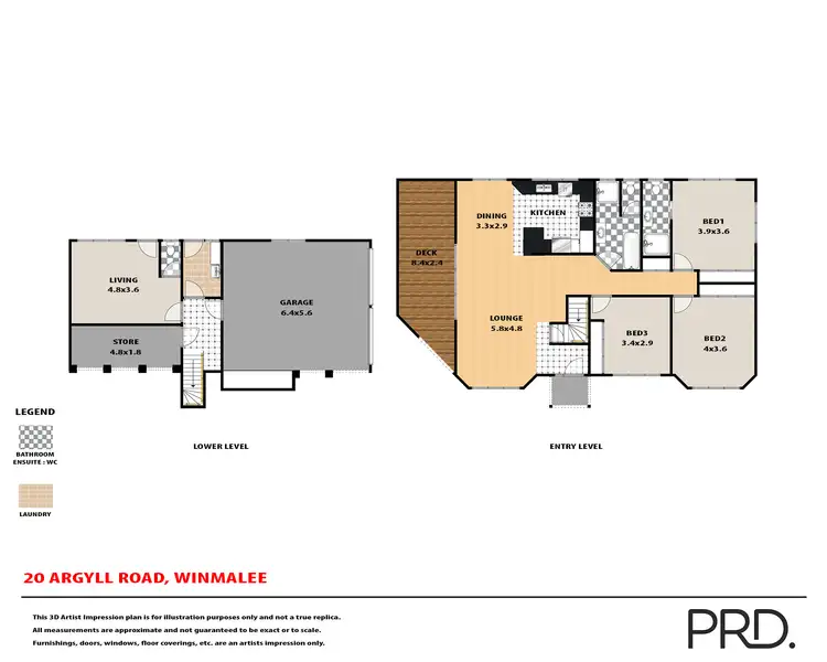 Floorplan of Homely house listing, 20 Argyll Road, Winmalee NSW 2777