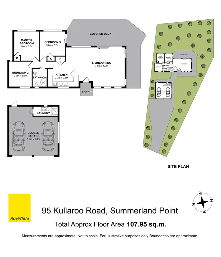 Floorplan of Homely house listing, 95 Kullaroo Road, Summerland Point NSW 2259