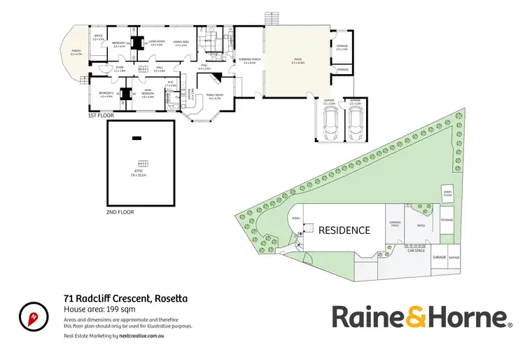 Floorplan of Homely house listing, 71 Radcliff Crescent, Rosetta TAS 7010