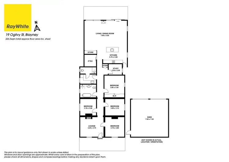 Floorplan of Homely house listing, 19 Ogilvy Street, Blayney NSW 2799