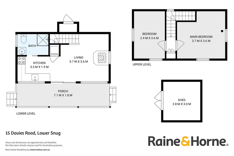 Floorplan of Homely house listing, 15 Davies Road, Lower Snug TAS 7054
