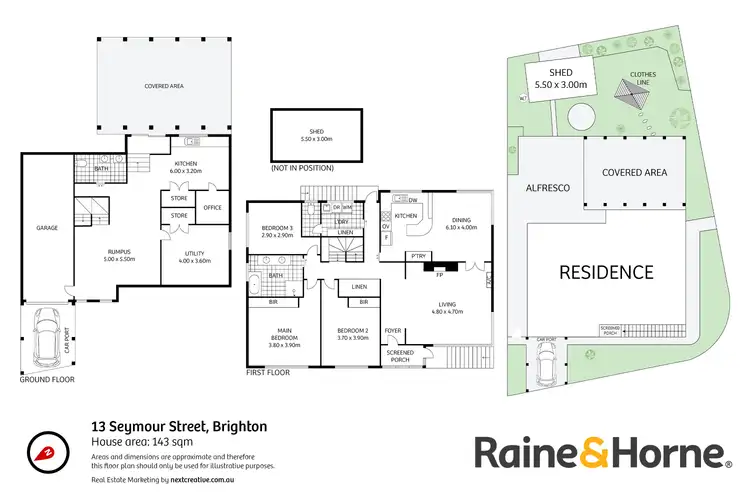 Floorplan of Homely house listing, 13 Seymour Street, Brighton TAS 7030