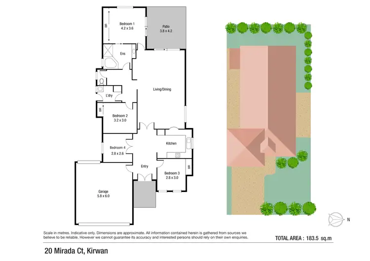 Floorplan of Homely house listing, 20 Mirada Court, Kirwan QLD 4817