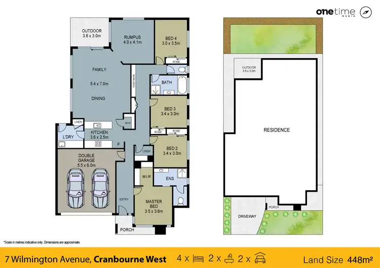 Floorplan of Homely house listing, 7 Wilmington Avenue, Cranbourne West VIC 3977
