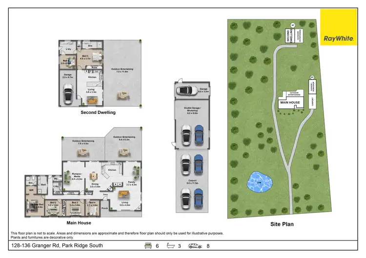Floorplan of Homely house listing, 128-136 Granger Road, Park Ridge South QLD 4125