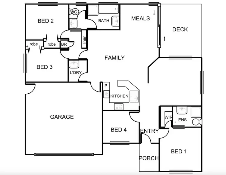 Floorplan of Homely house listing, 20 May Vale Lane, Conder ACT 2906