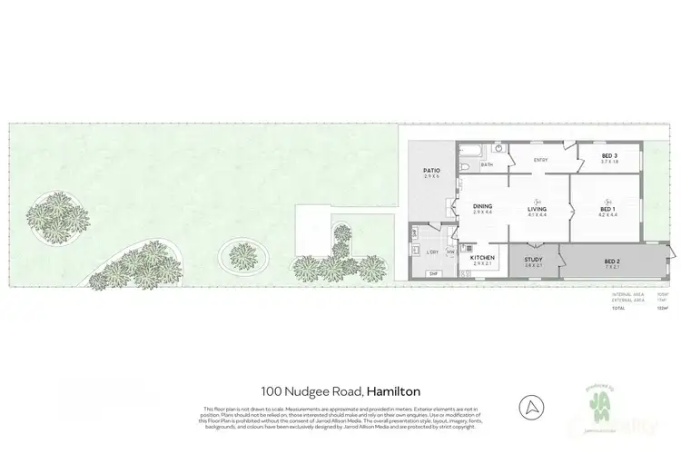 Floorplan of Homely house listing, 100 Nudgee Road, Hamilton QLD 4007