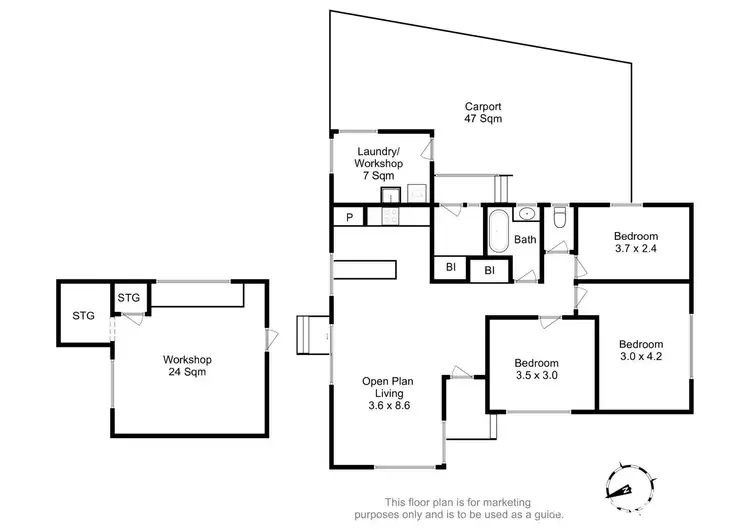 Floorplan of Homely house listing, 19 Franklin Street, Triabunna TAS 7190