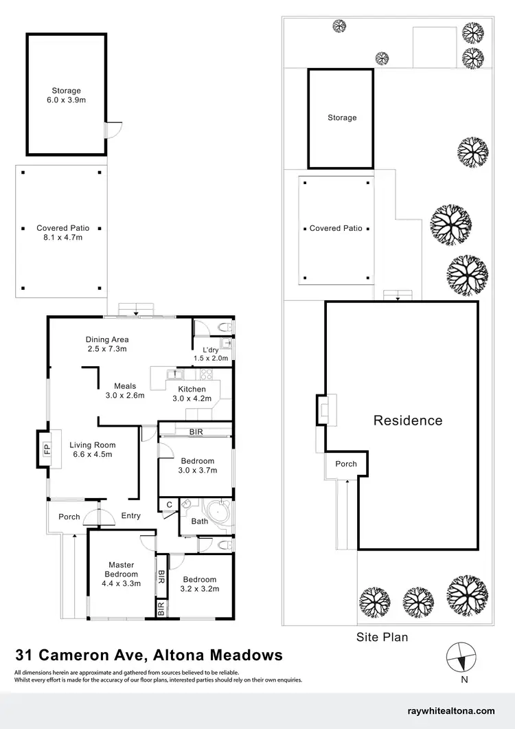 Floorplan of Homely house listing, 31 Cameron Avenue, Altona Meadows VIC 3028
