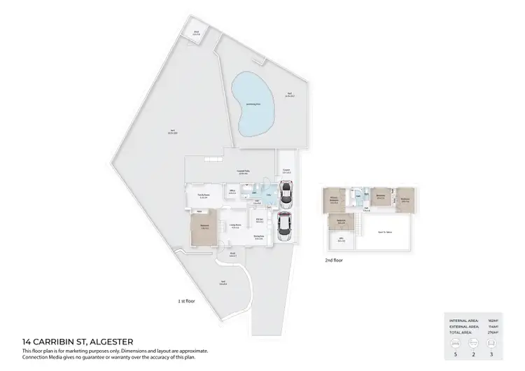 Floorplan of Homely house listing, 14 Carribin Street, Algester QLD 4115
