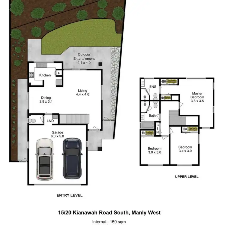 Floorplan of Homely house listing, 15/20 Kianawah Road South, Manly West QLD 4179