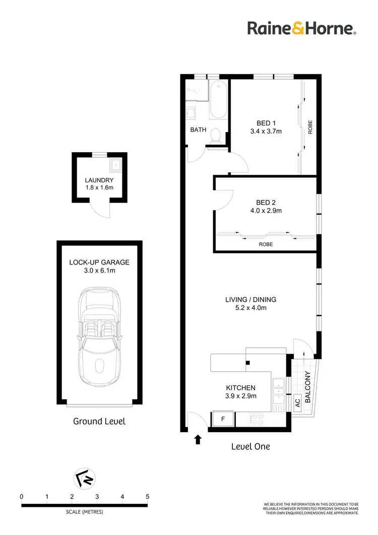 Floorplan of Homely unit listing, 3/136 Sproule Street, Lakemba NSW 2195