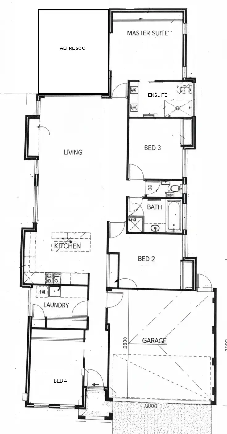 Floorplan of Homely house listing, 38 Beroona Way, Cockburn Central WA 6164