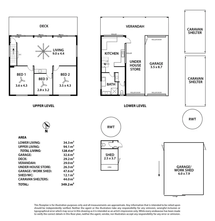 Floorplan of Homely house listing, 2931 Purnong Road, Caurnamont SA 5238