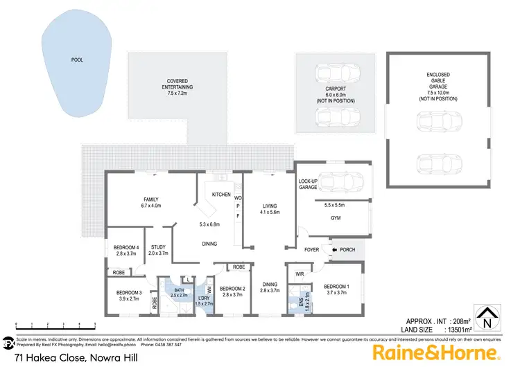 Floorplan of Homely house listing, 71 Hakea Close, Nowra Hill NSW 2540