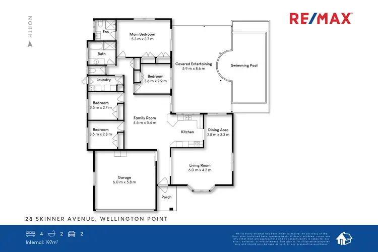 Floorplan of Homely house listing, 28 Skinner Avenue, Wellington Point QLD 4160