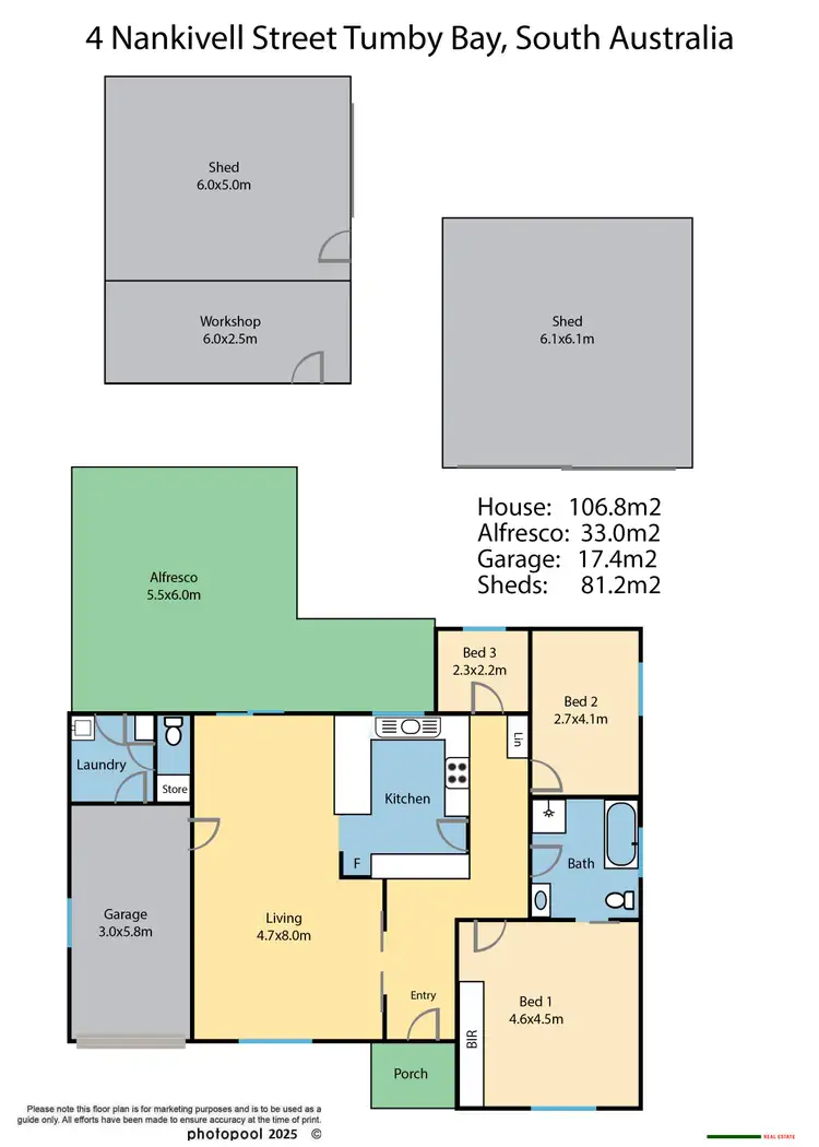 Floorplan of Homely house listing, 4 Nankivell Street, Tumby Bay SA 5605