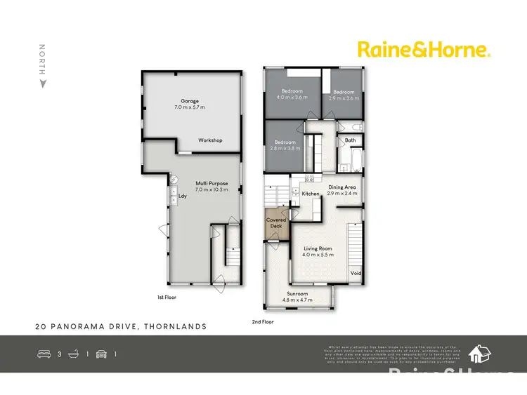 Floorplan of Homely house listing, 20 Panorama Drive, Thornlands QLD 4164