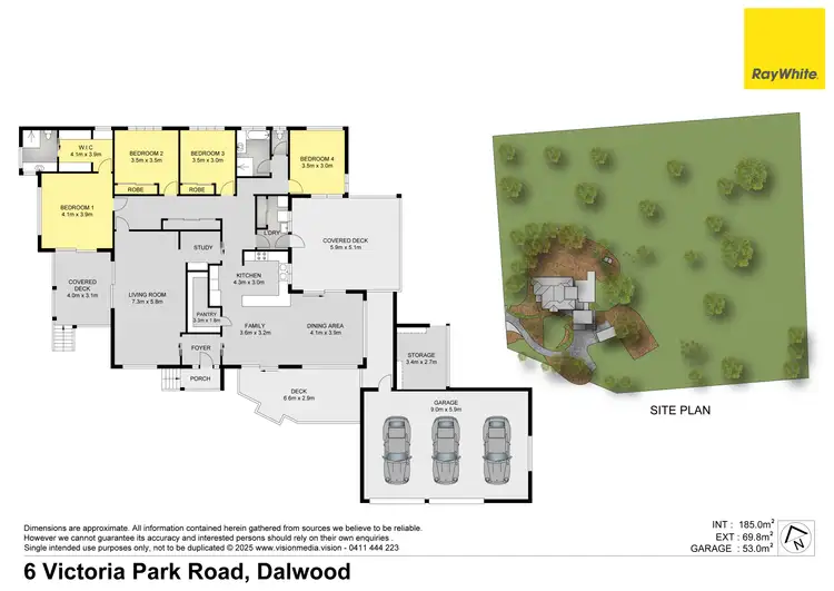 Floorplan of Homely rural property listing, 6 Victoria Park Road, Alstonville NSW 2477