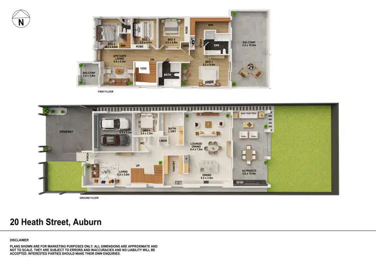 Floorplan of Homely house listing, 20 Heath Street, Auburn NSW 2144