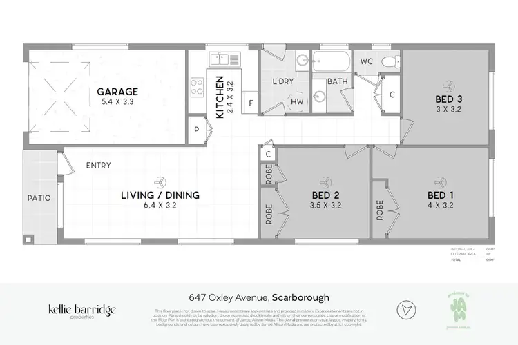 Floorplan of Homely house listing, 647 Oxley Avenue, Scarborough QLD 4020