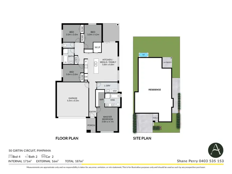 Floorplan of Homely house listing, 50 Girtin Circuit, Pimpama QLD 4209