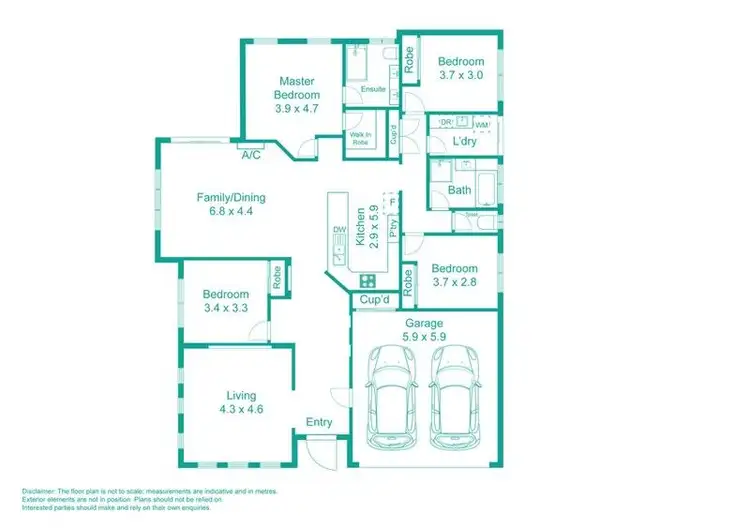 Floorplan of Homely house listing, 16 Oakwood Road, Warner QLD 4500