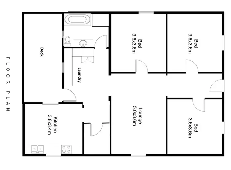 Floorplan of Homely house listing, 42 Faithfull St, Goulburn NSW 2580