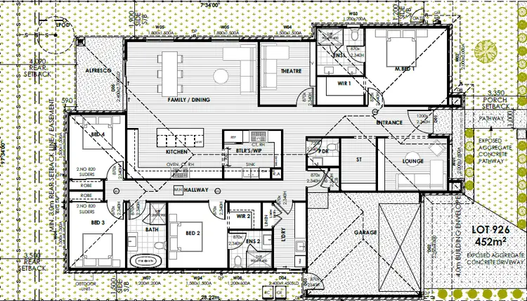 Floorplan of Homely house listing, Address available on request