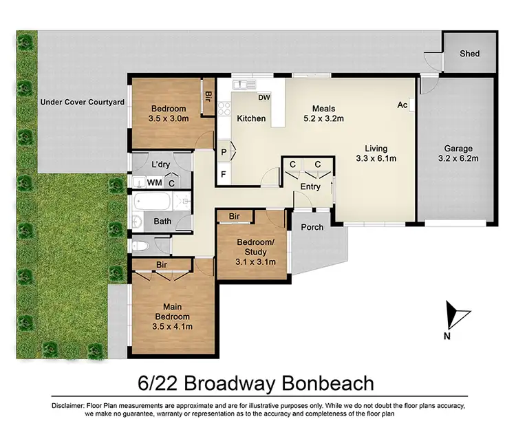 Floorplan of Homely unit listing, 6/22 Broadway, Bonbeach VIC 3196