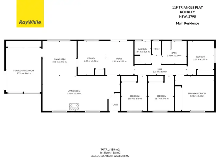 Floorplan of Homely other listing, 119 Triangle Flat Road, Rockley NSW 2795