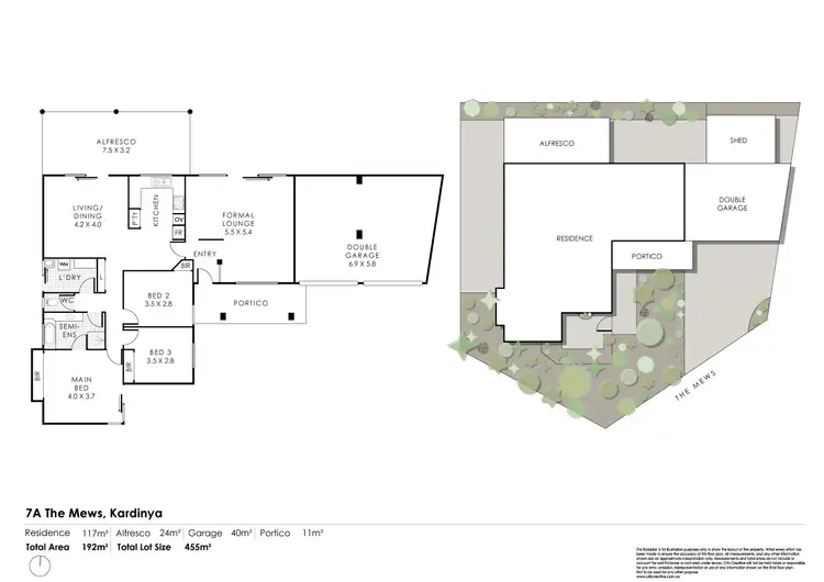 Floorplan of Homely house listing, 7A The Mews, Kardinya WA 6163