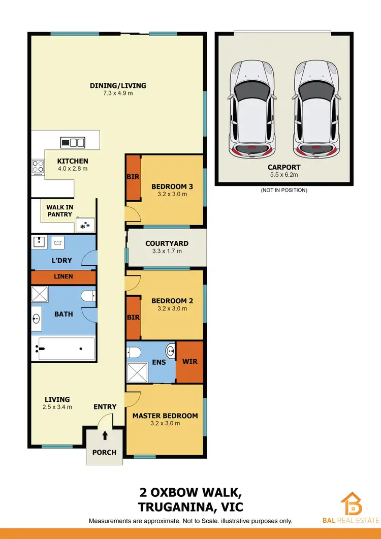 Floorplan of Homely house listing, 2 Oxbow Walk, Truganina VIC 3029