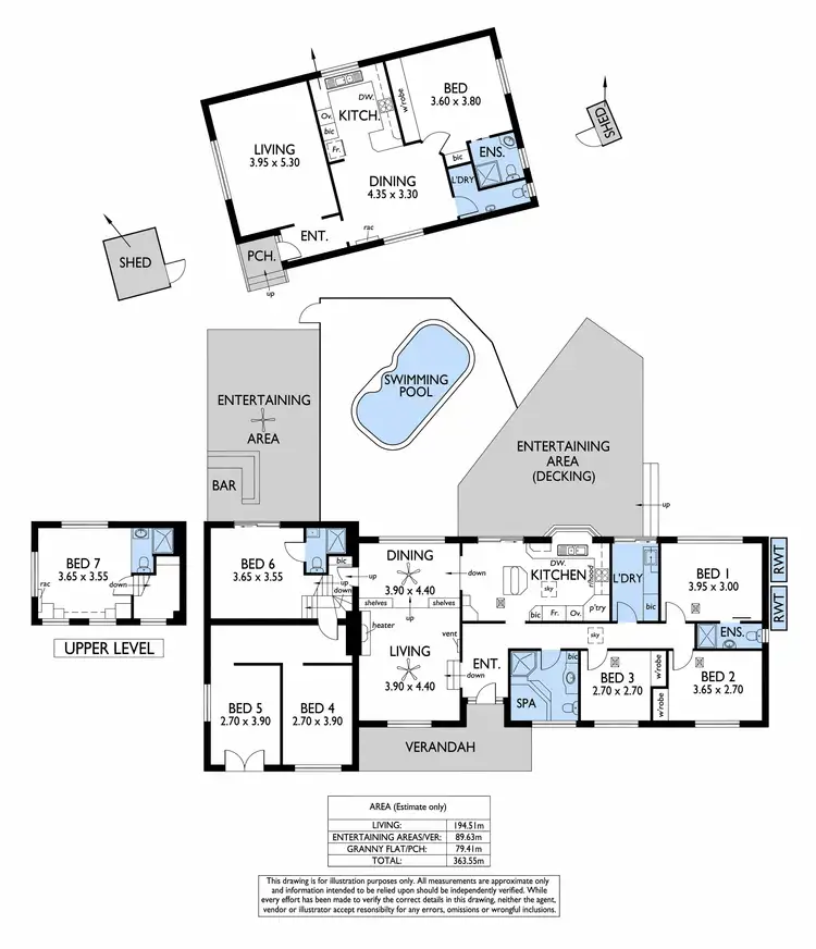 Floorplan of Homely house listing, 14 Stevens Avenue, Salisbury Heights SA 5109