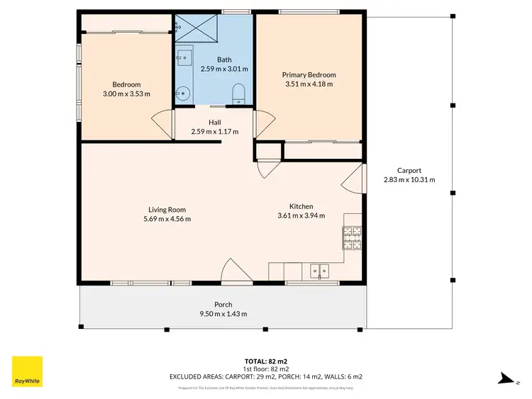 Floorplan of Homely house listing, 5a Maxted Street, West Busselton WA 6280