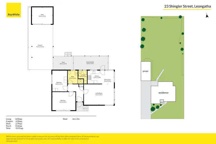 Floorplan of Homely house listing, 23 Shingler Street, Leongatha VIC 3953