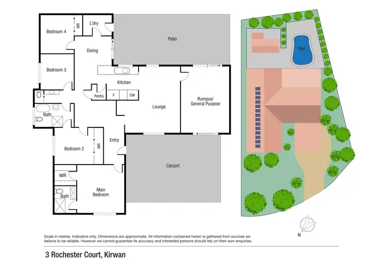 Floorplan of Homely house listing, 3 Rochester Court, Kirwan QLD 4817