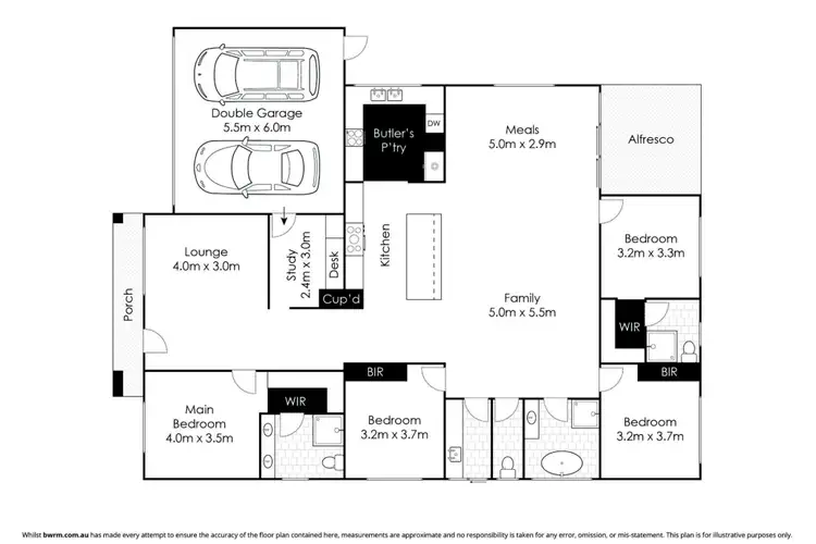 Floorplan of Homely house listing, 51 Sunny Street, Sunbury VIC 3429