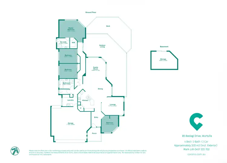 Floorplan of Homely house listing, 85 Boolagi Drive, Wurtulla QLD 4575