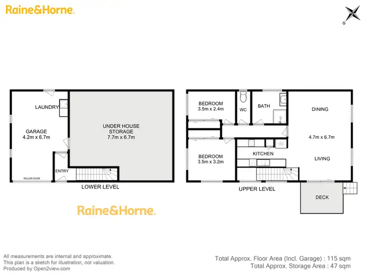 Floorplan of Homely townhouse listing, 2/65 Ineke Drive, Kingston TAS 7050