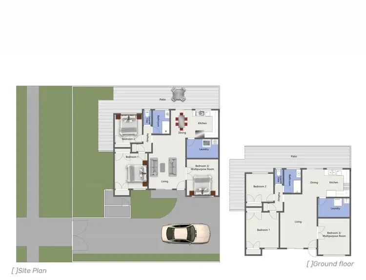 Floorplan of Homely house listing, 1/293 Government Road, Labrador QLD 4215