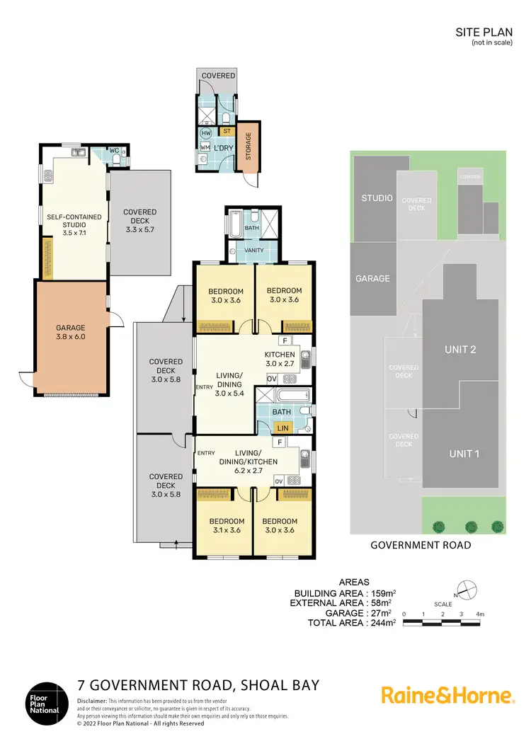 Floorplan of Homely house listing, 7 Government Road, Shoal Bay NSW 2315