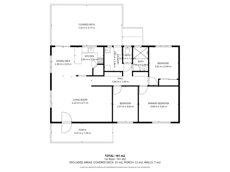 Floorplan of Homely house listing, 54 Inglewood Road, Monkland QLD 4570