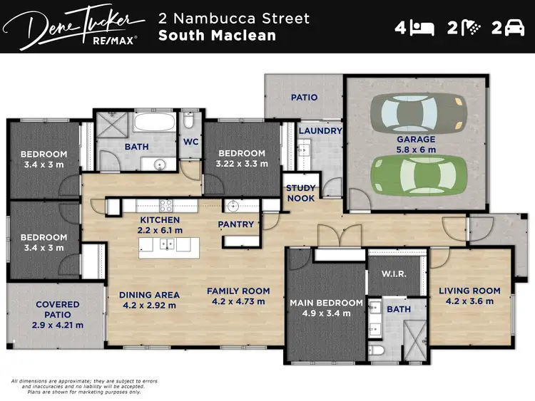 Floorplan of Homely house listing, 2 Nambucca Street, South Maclean QLD 4280