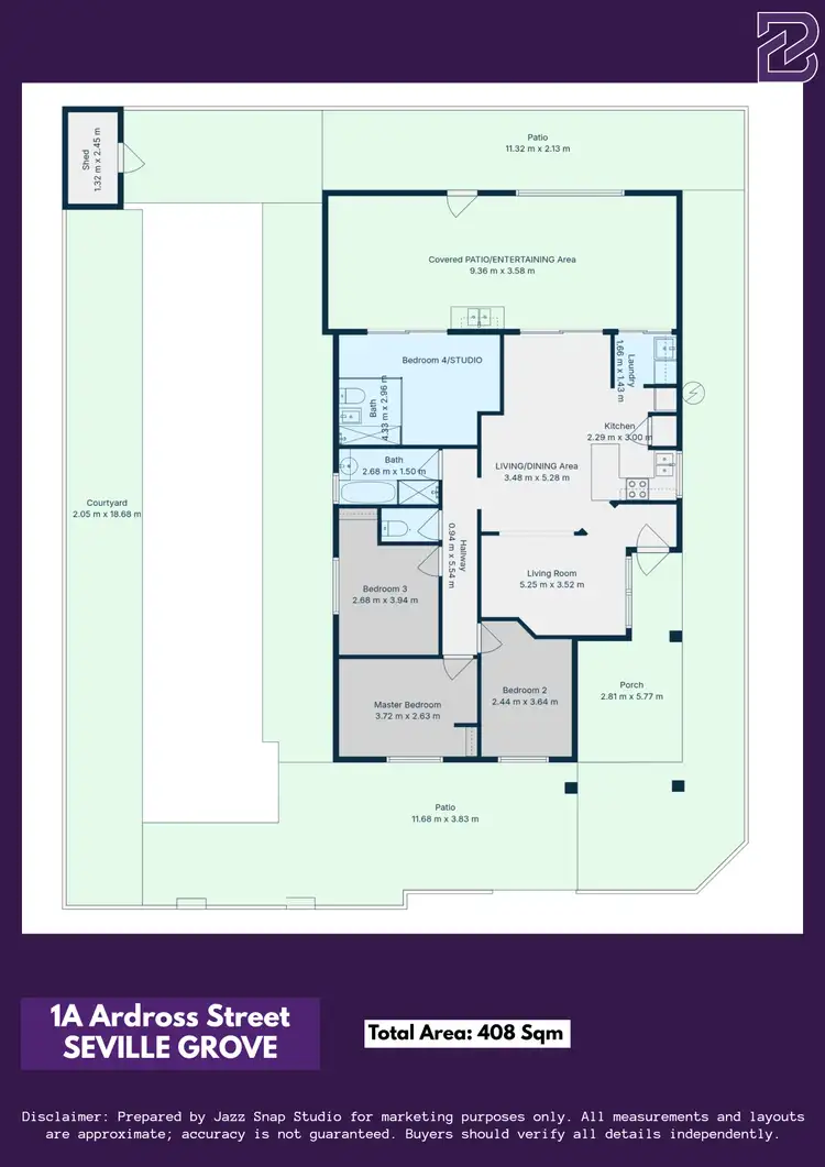 Floorplan of Homely house listing, 1A Ardross Street, Seville Grove WA 6112