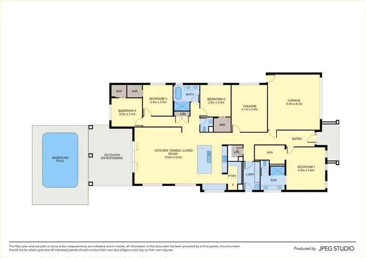 Floorplan of Homely house listing, 1 Parkview Terrace, Riddells Creek VIC 3431